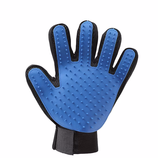 Luva de remoção de pêlos True Touch para cães de estimação suaves e eficientes, escova de limpeza para cães e gatos, escova para remoção de pelos de animais de estimação, luva de massagem para animais de estimação, escova de banho COM Esg10044