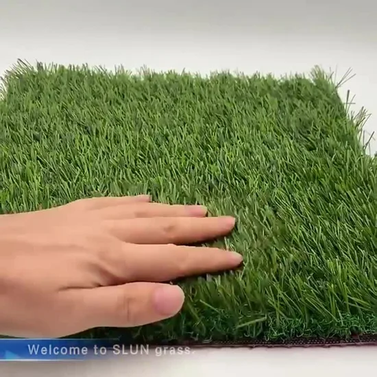 Hebei tapete falso grama sintética preço barato fornecimento a granel jardim grama artificial para paisagem e esportes