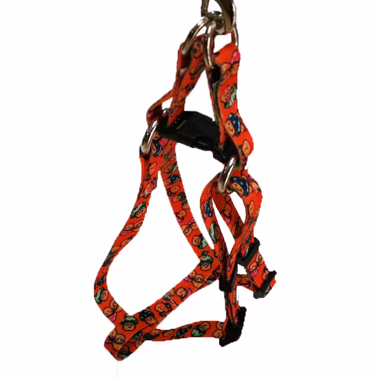 Fornecimento personalizado para animais de estimação impresso em nylon/poliéster, arnês retrátil para animais de estimação e produtos de chumbo, trela de choque para gatos personalizada e coleira de treinamento para cães